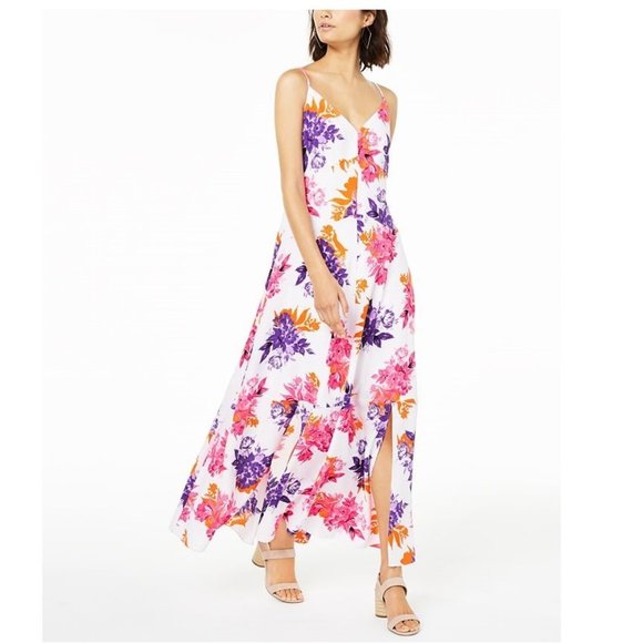Bar III Floral-Print Maxi Dress - Picture 1 of 2
